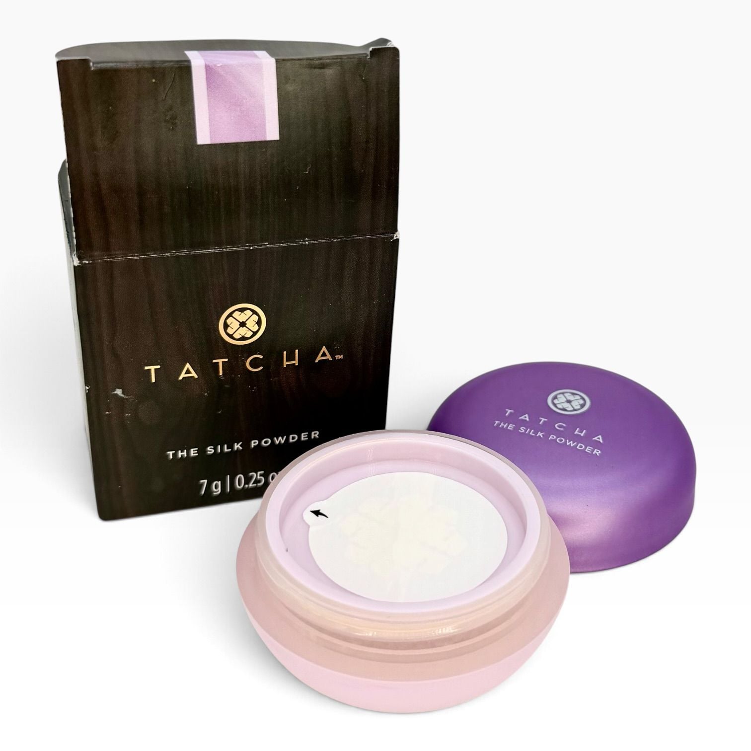 Tatcha The Silk Powder 7g 0.25 oz Radiant Setting Powder New Open Box Japan 2