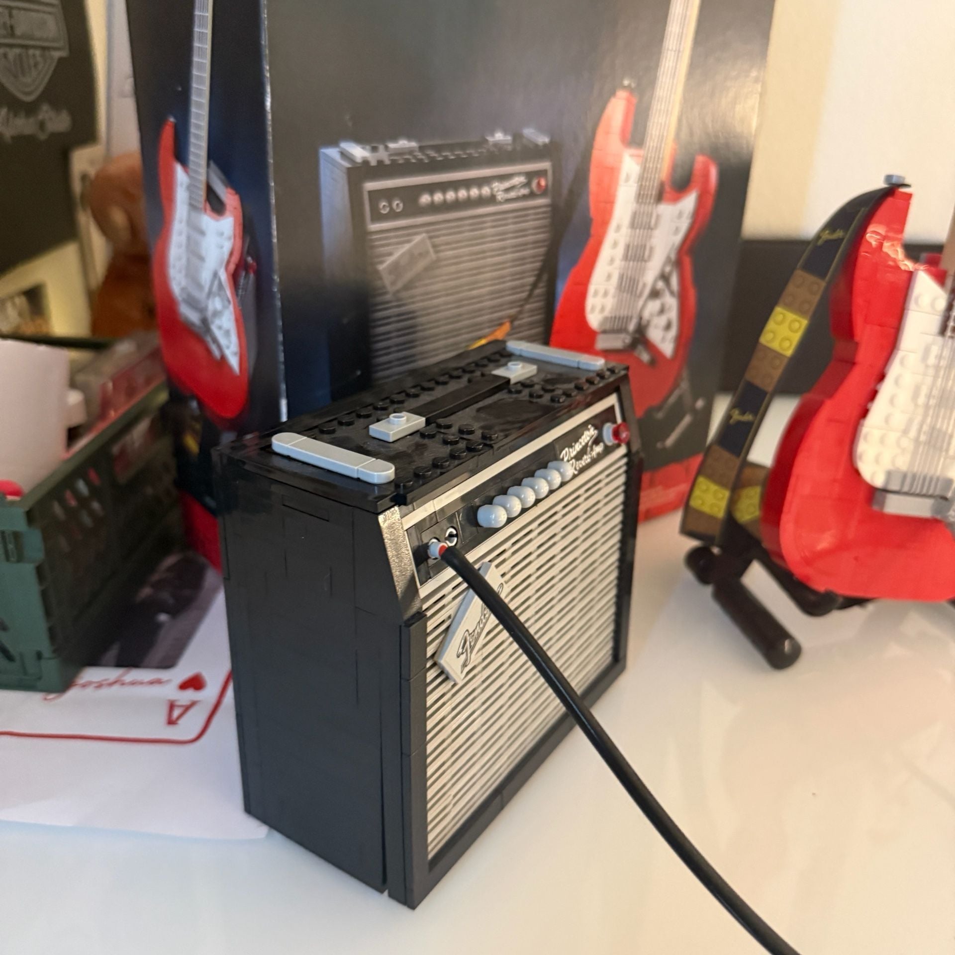 LEGO Fender Stratocaster Set 21329 mostly Built
Retired Product/ Discontinued 8