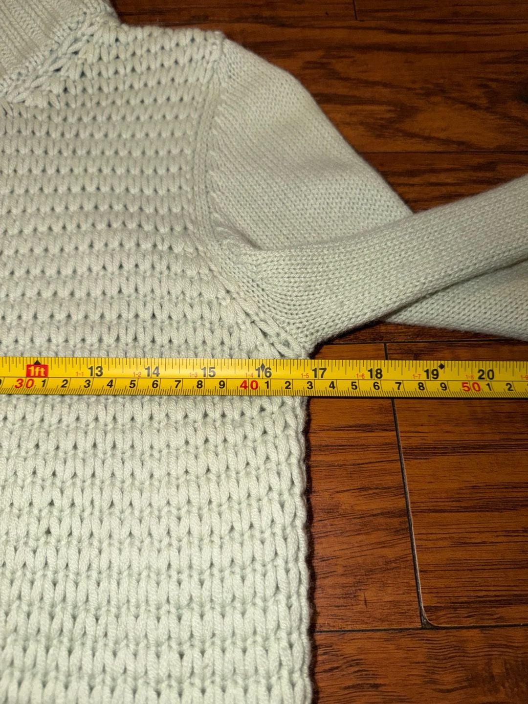 Loro Piana Light Green Cashmere Zip Up Sweater Made in Italy 4