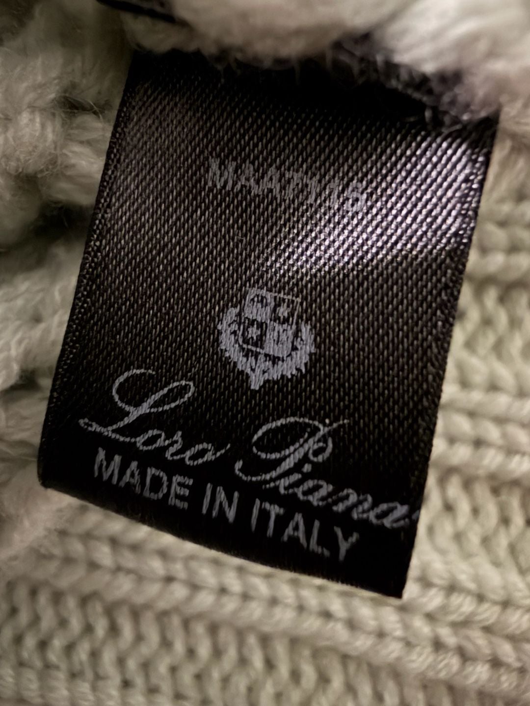 Loro Piana Light Green Cashmere Zip Up Sweater Made in Italy 7