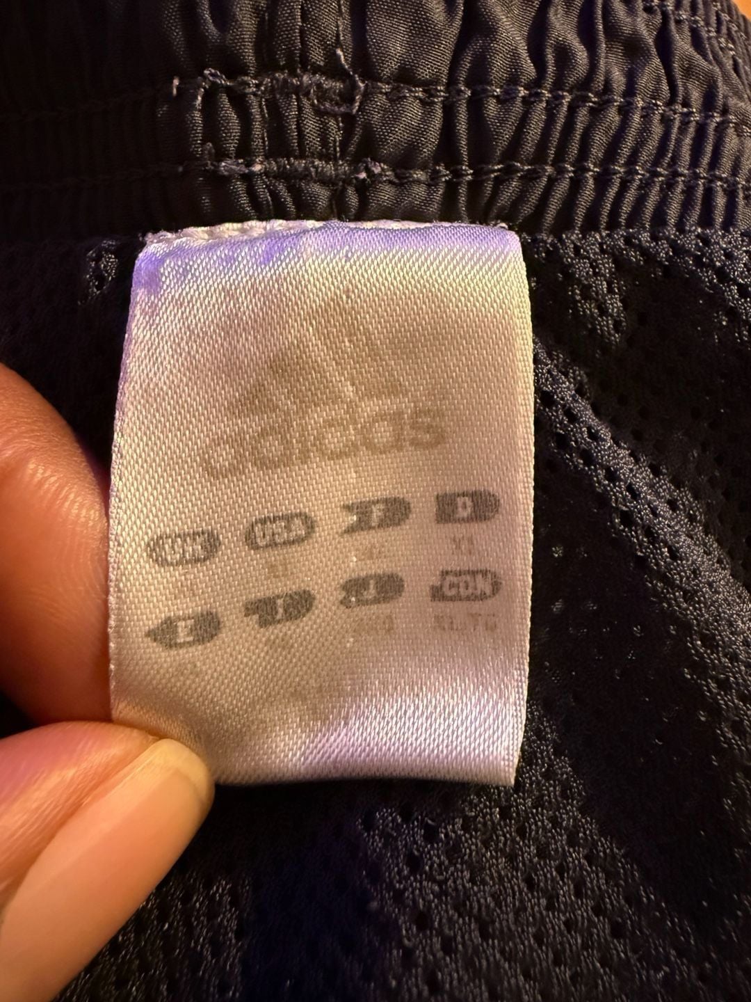 Adidas Track Pants Size XL Black 3 Striped Y2K Joggers 3