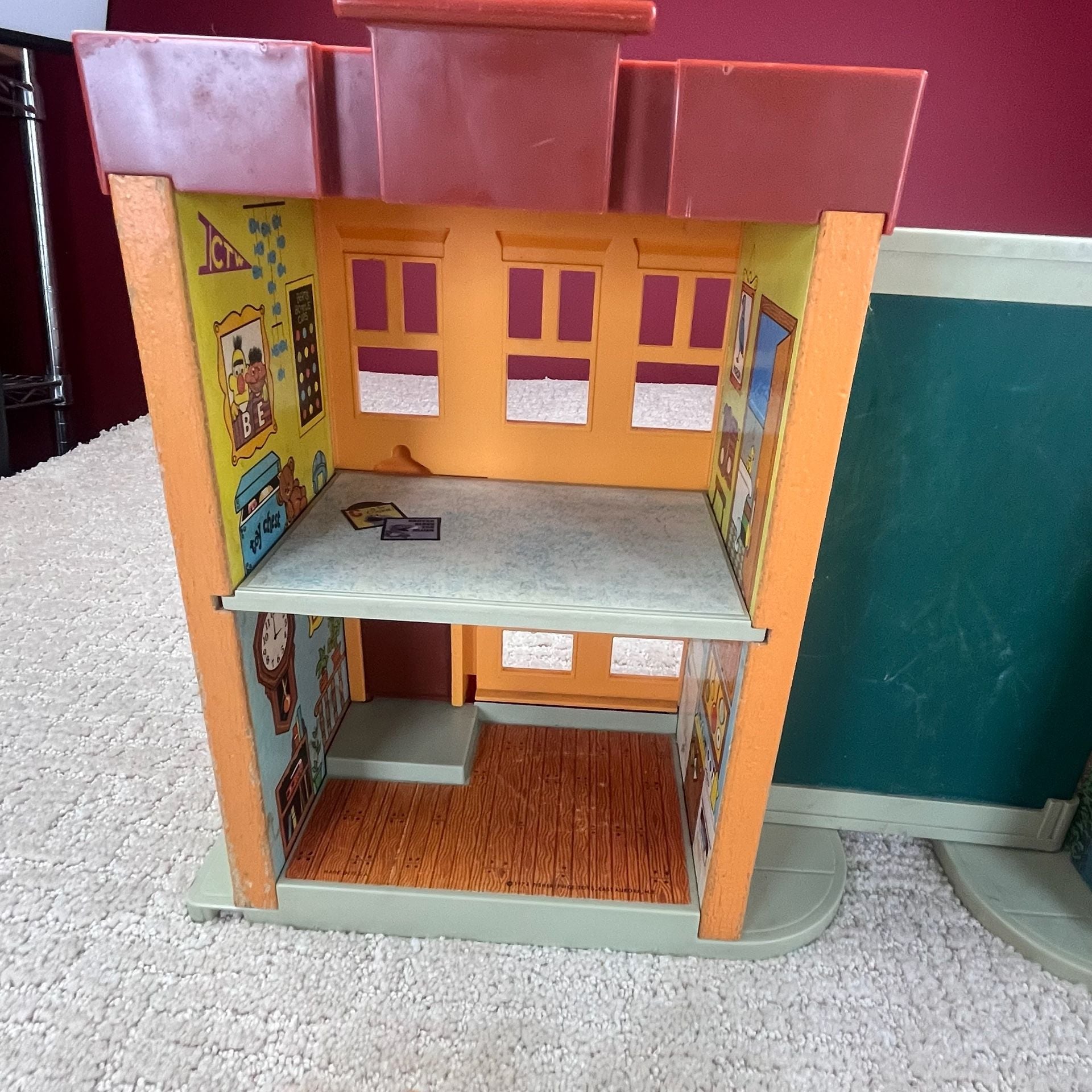 Fisher-Price Sesame Street Play Family Set #938 Vintage 1974 3