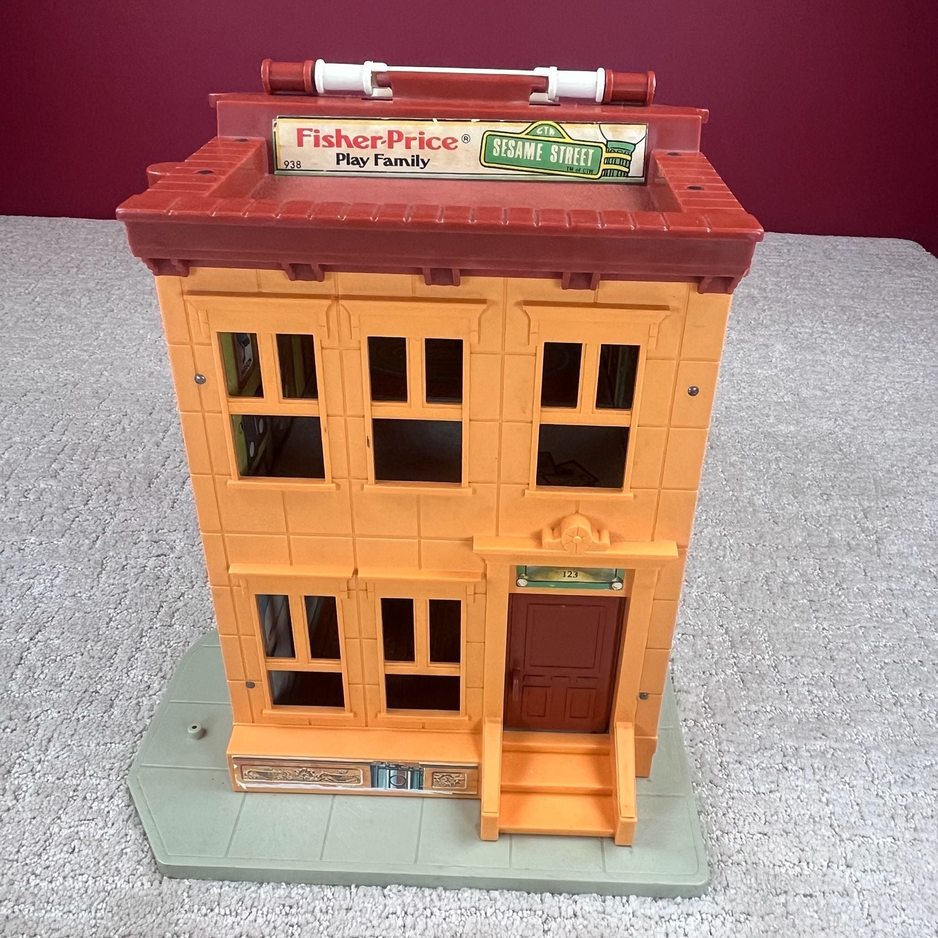 Fisher-Price Sesame Street Play Family Set #938 Vintage 1974 7