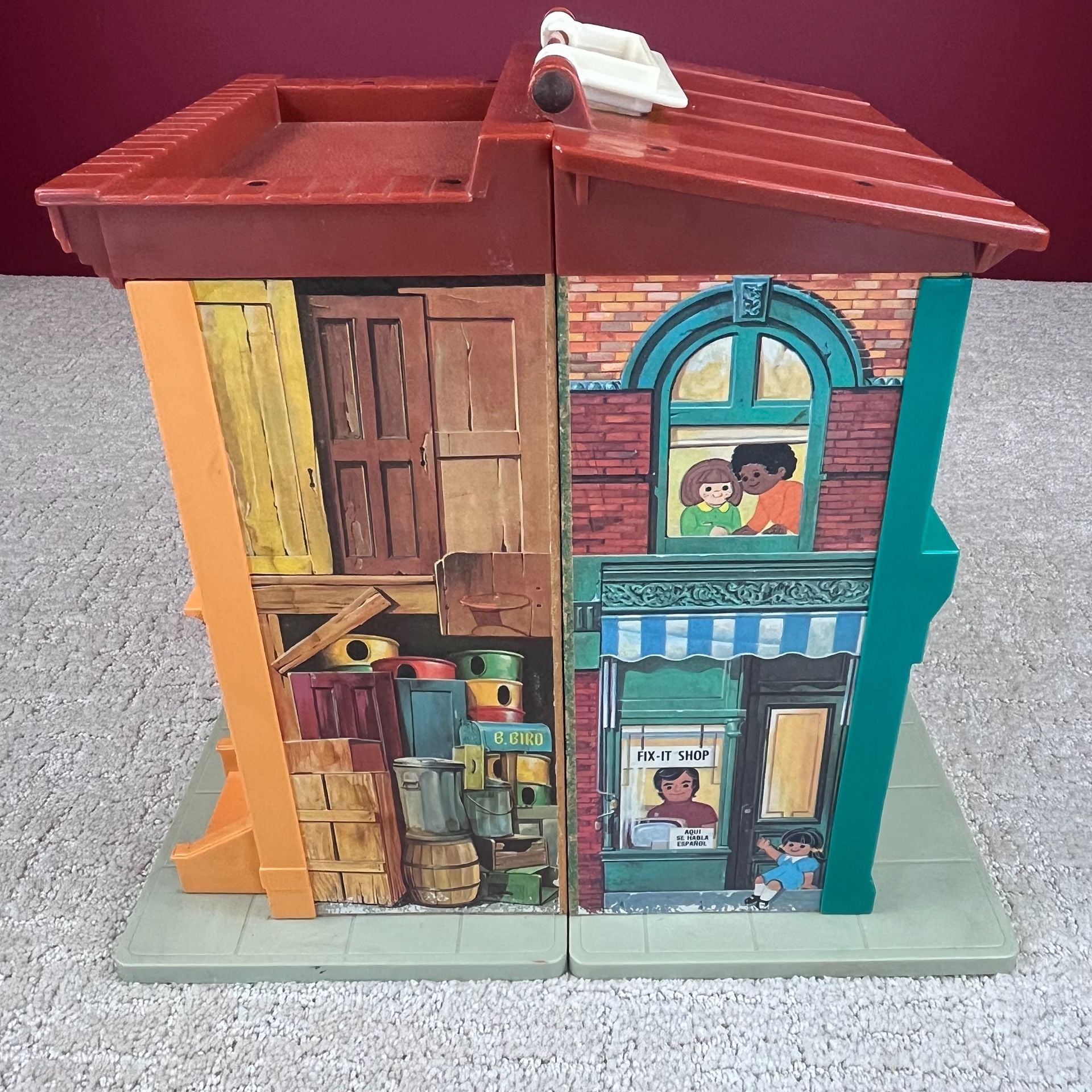 Fisher-Price Sesame Street Play Family Set #938 Vintage 1974 10