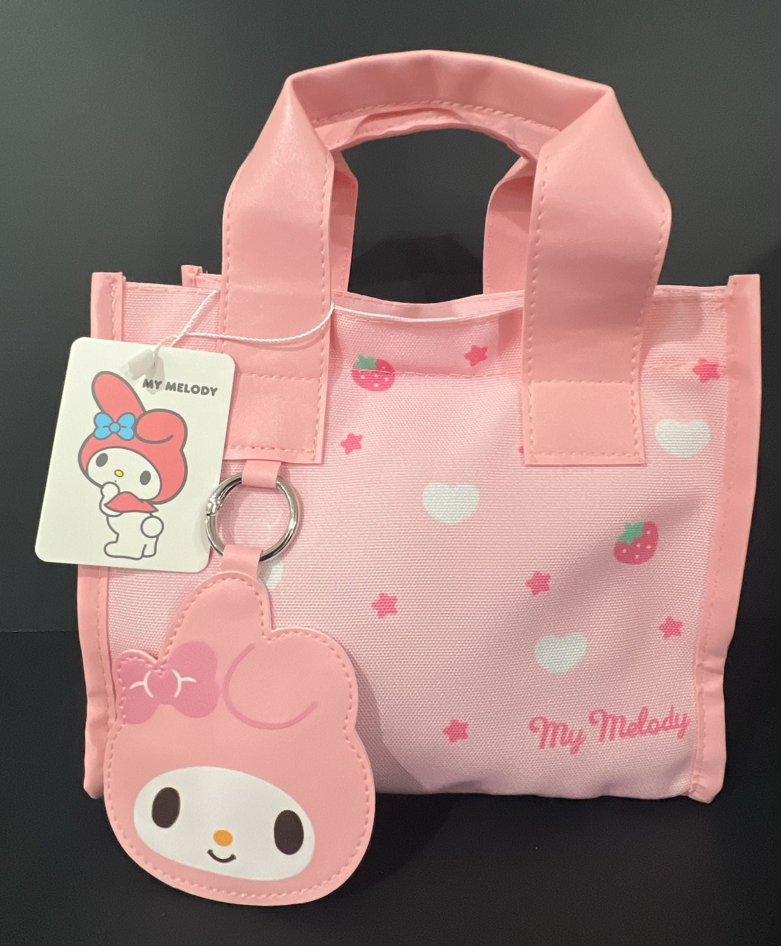Sanrio My Melody Polyester Printed Handbag BTXB003 Pink 2