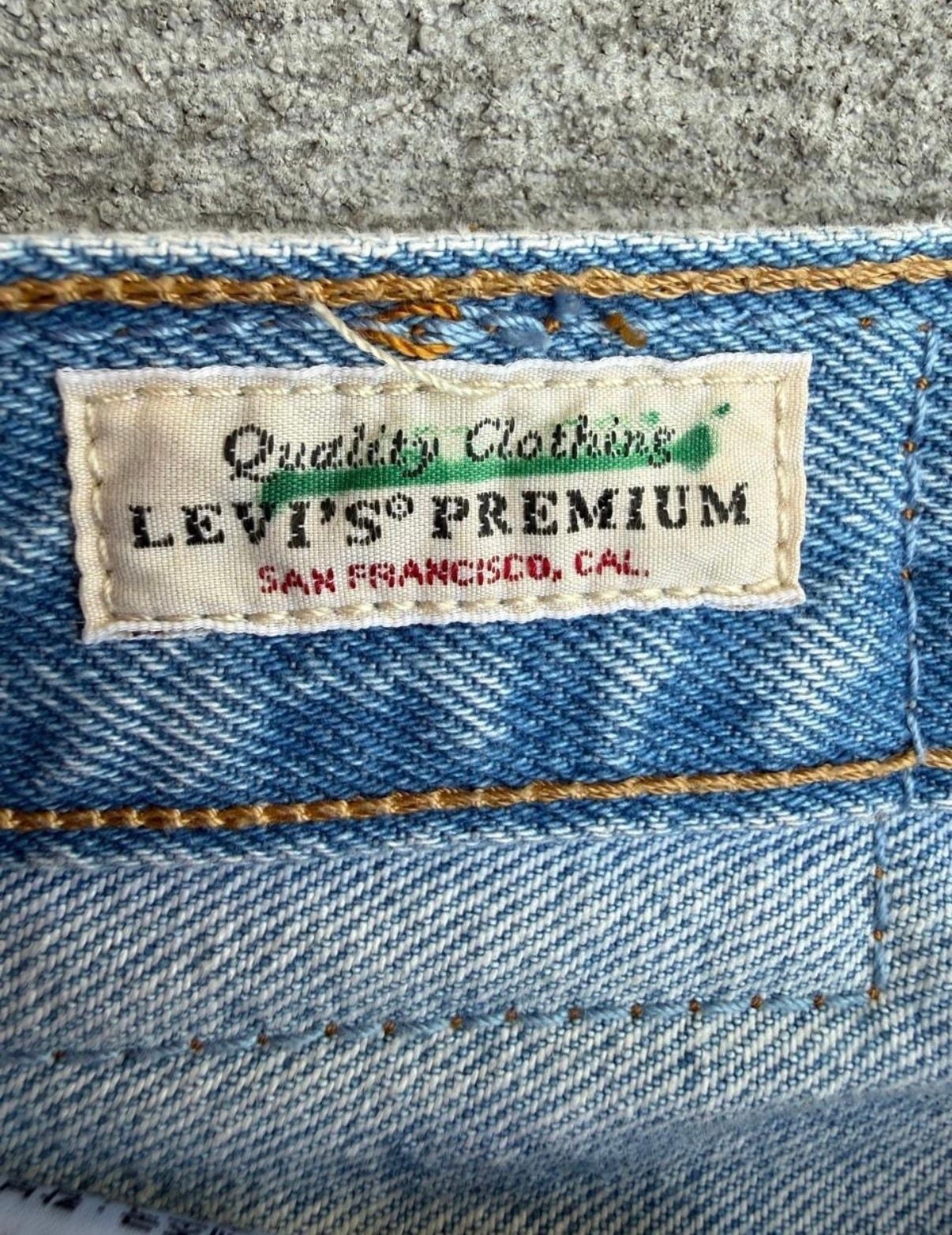Levi's Thrashed Distressed Vintage Levis 501 Jeans 4