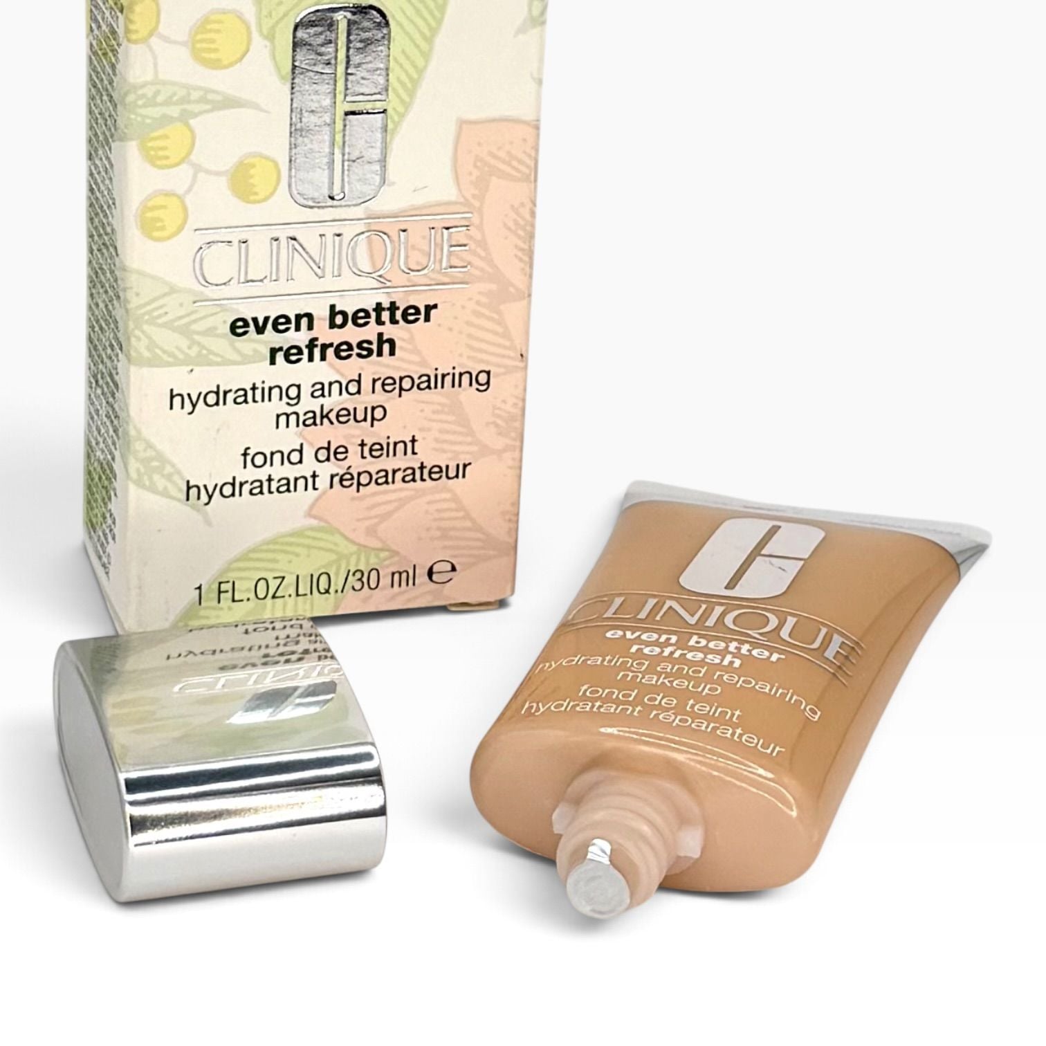 Clinique Even Better Refresh Foundation WN 44 Tea 1 oz 30ml Open Box 2