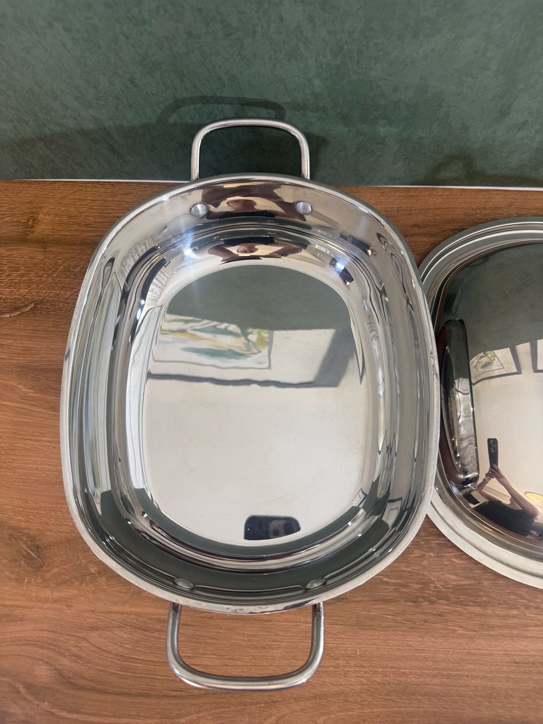 Farberware Covered Buffet Casserole 12.5" x 10" Stainless Steel 4