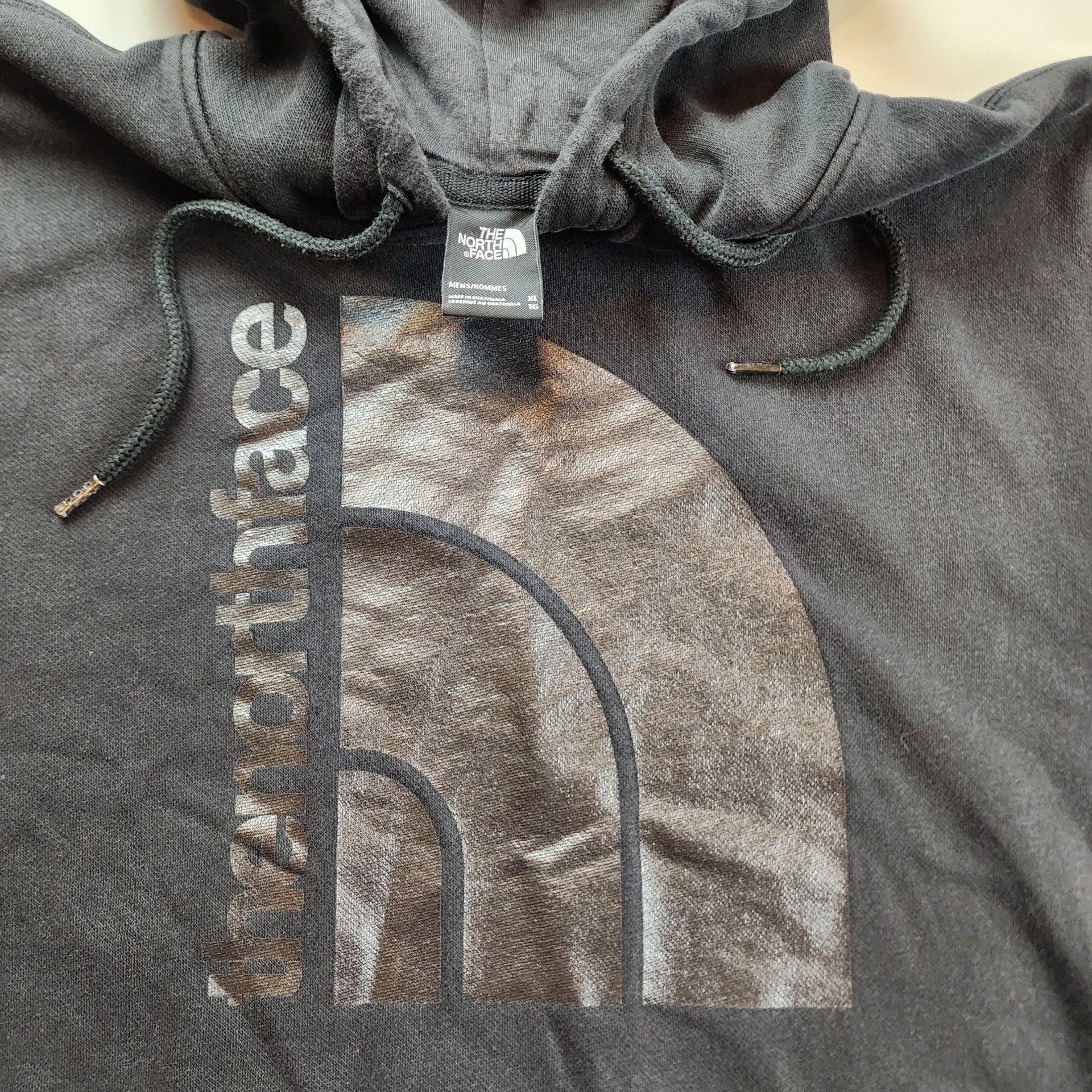 The North Face Black Half Dome Logo Pullover Hoodie XL 7