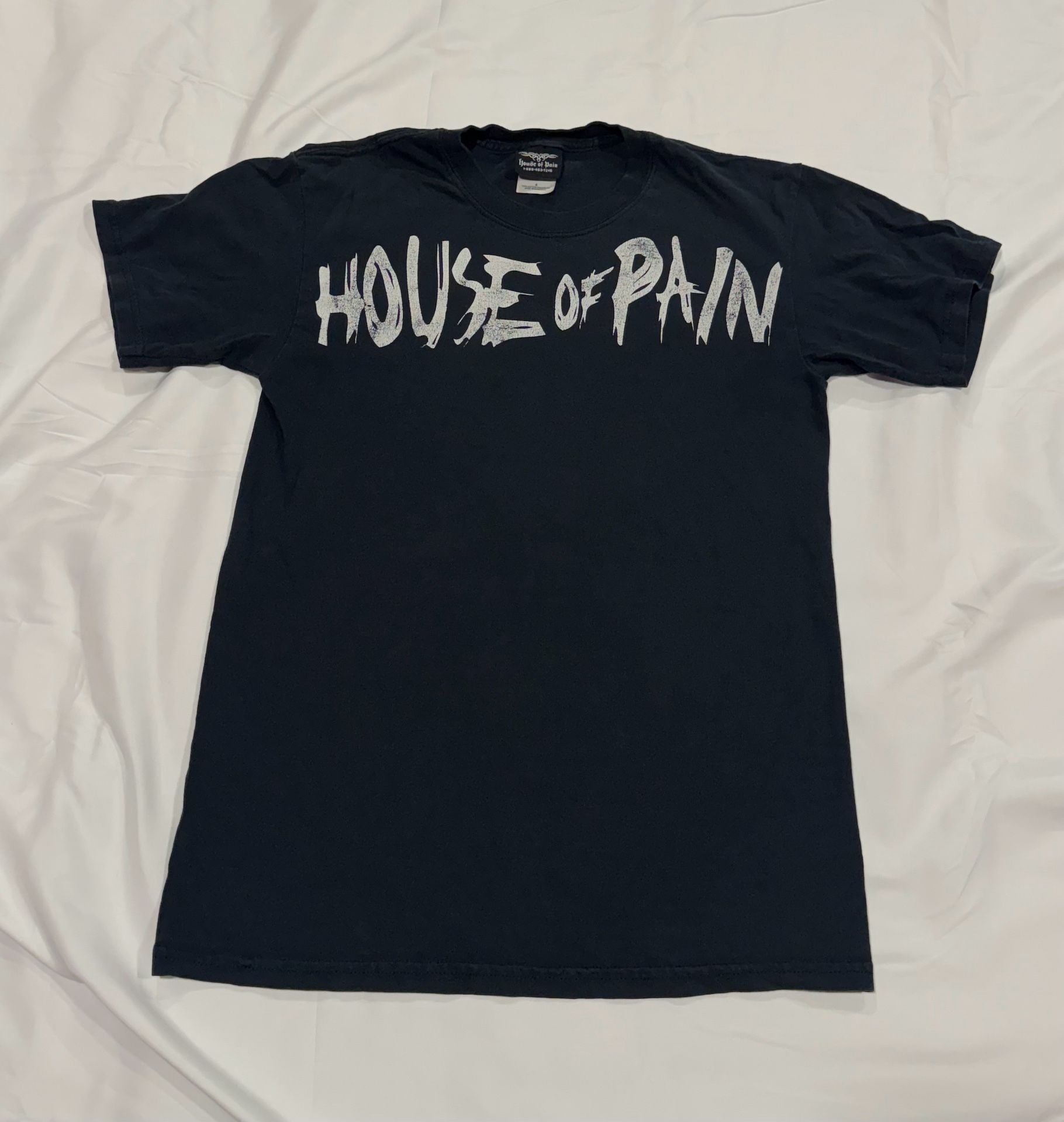Y2K 2000’s House of Pain gym T-Shirt Size S Black Graphic Tee 2