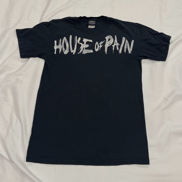 Y2K 2000’s House of Pain gym T-Shirt Size S Black Graphic Tee