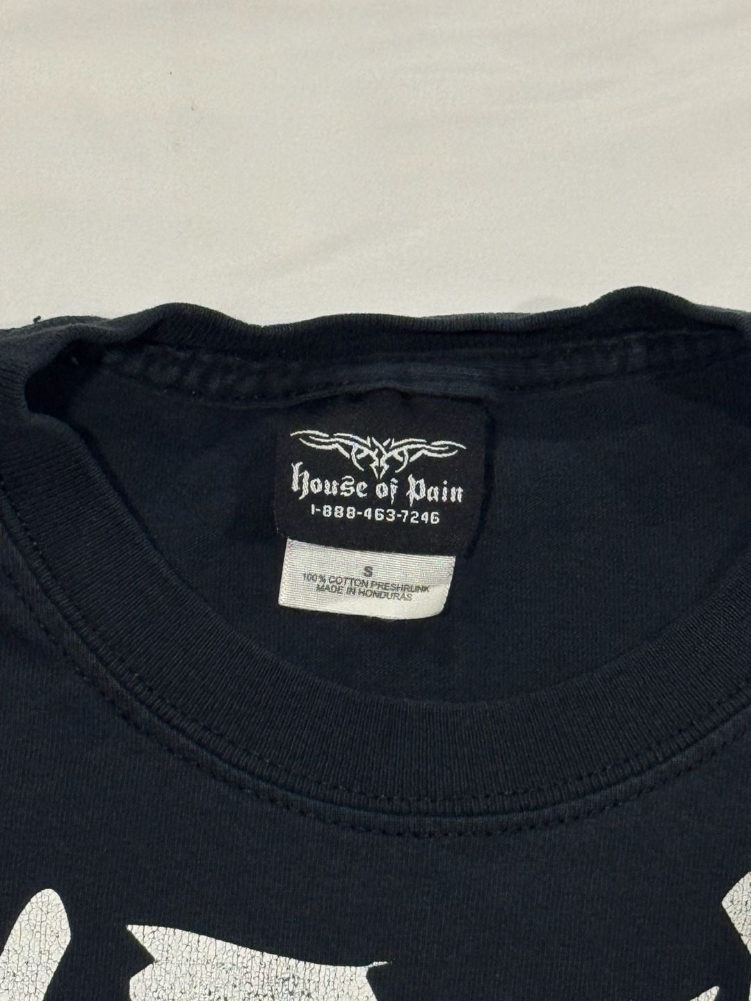 Y2K 2000’s House of Pain gym T-Shirt Size S Black Graphic Tee 4