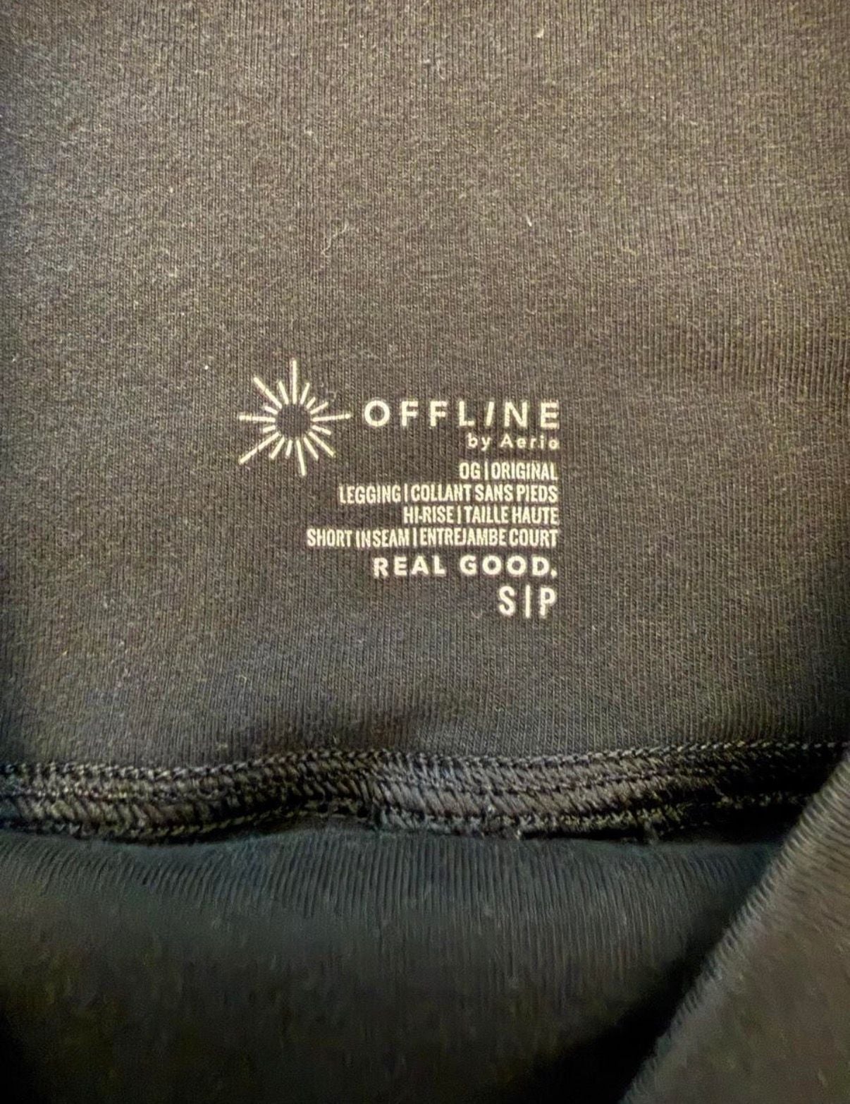 Offline By Aerie OG Legging Size S Black Hi-Rise 6