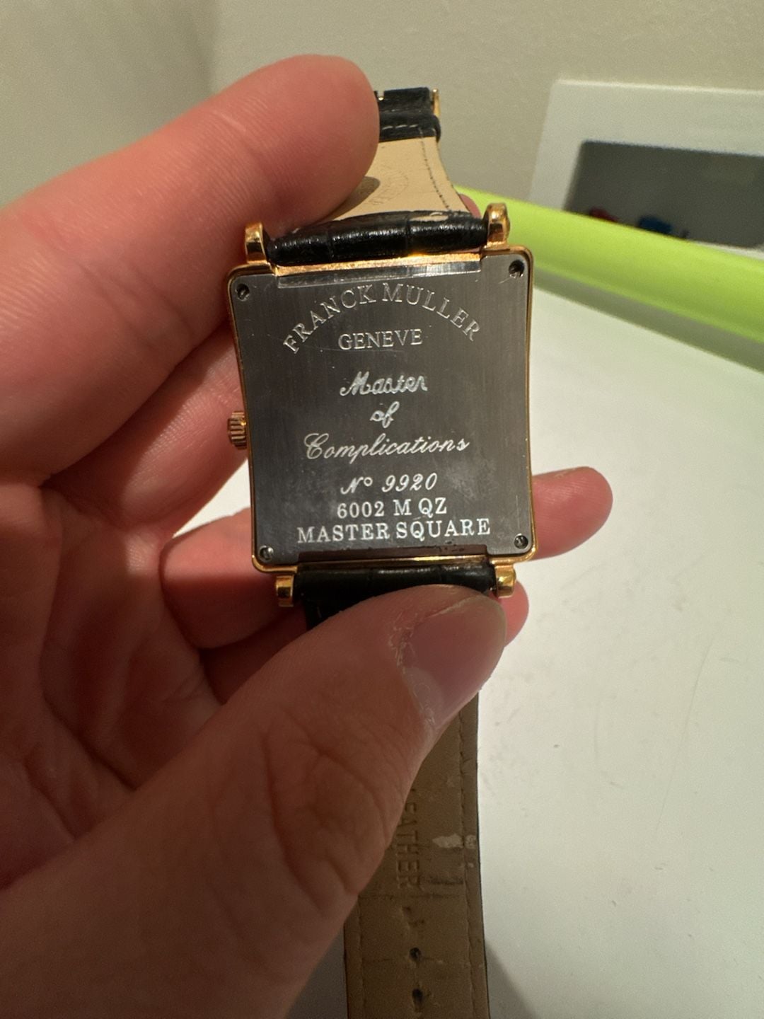 Franck Muller Master Square 6002 M QZ Good Replica 4