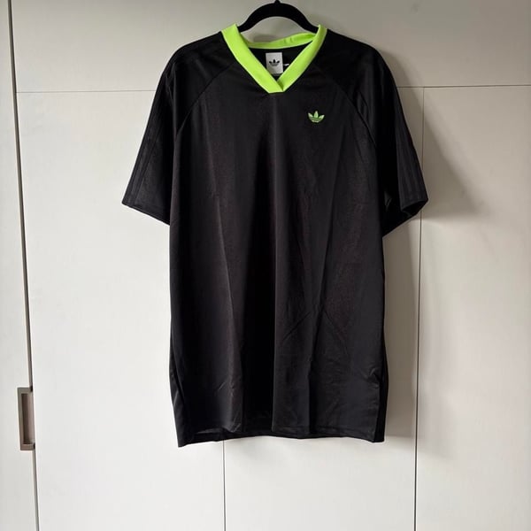 Adidas Jacquard Dress Size S Black Signal Green