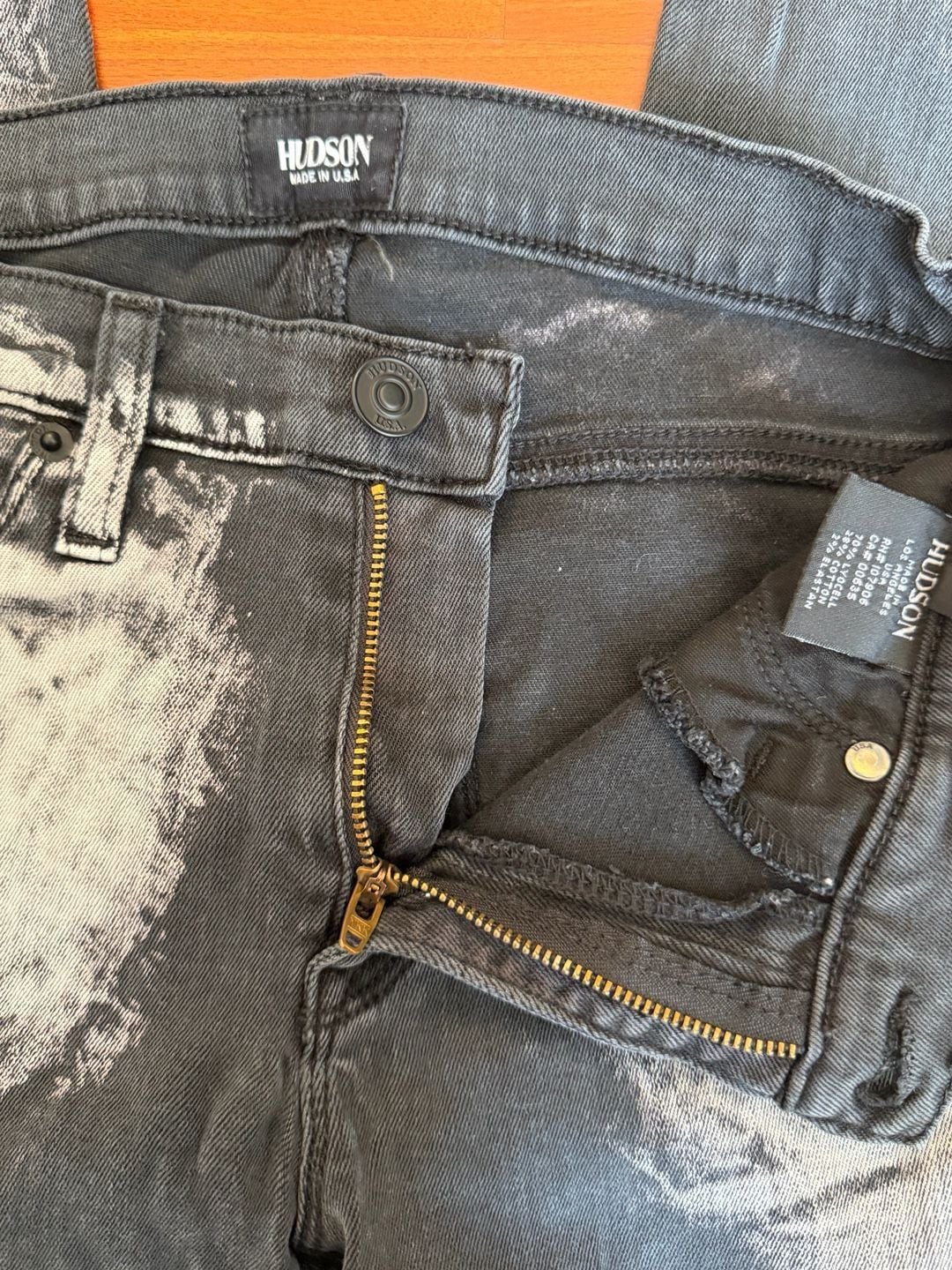 Bleached streetwear Hudson Jeans Distressed 9
