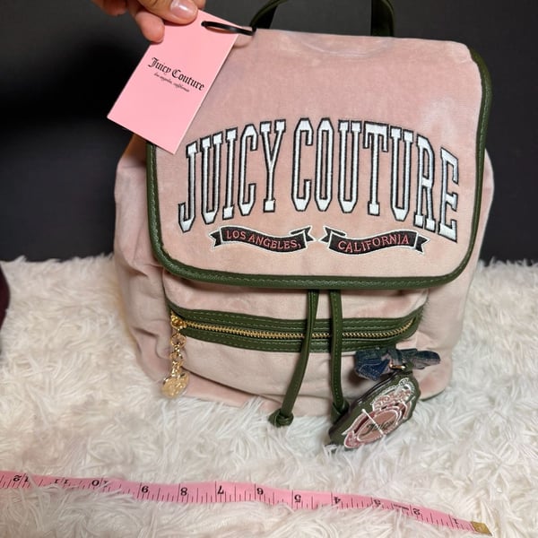 Juicy Couture Dusty Blush Couture University Backpack