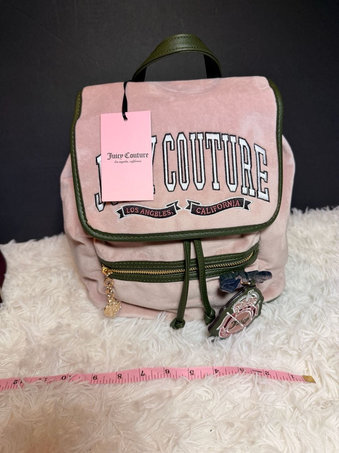 Juicy Couture Dusty Blush Couture University Backpack 9