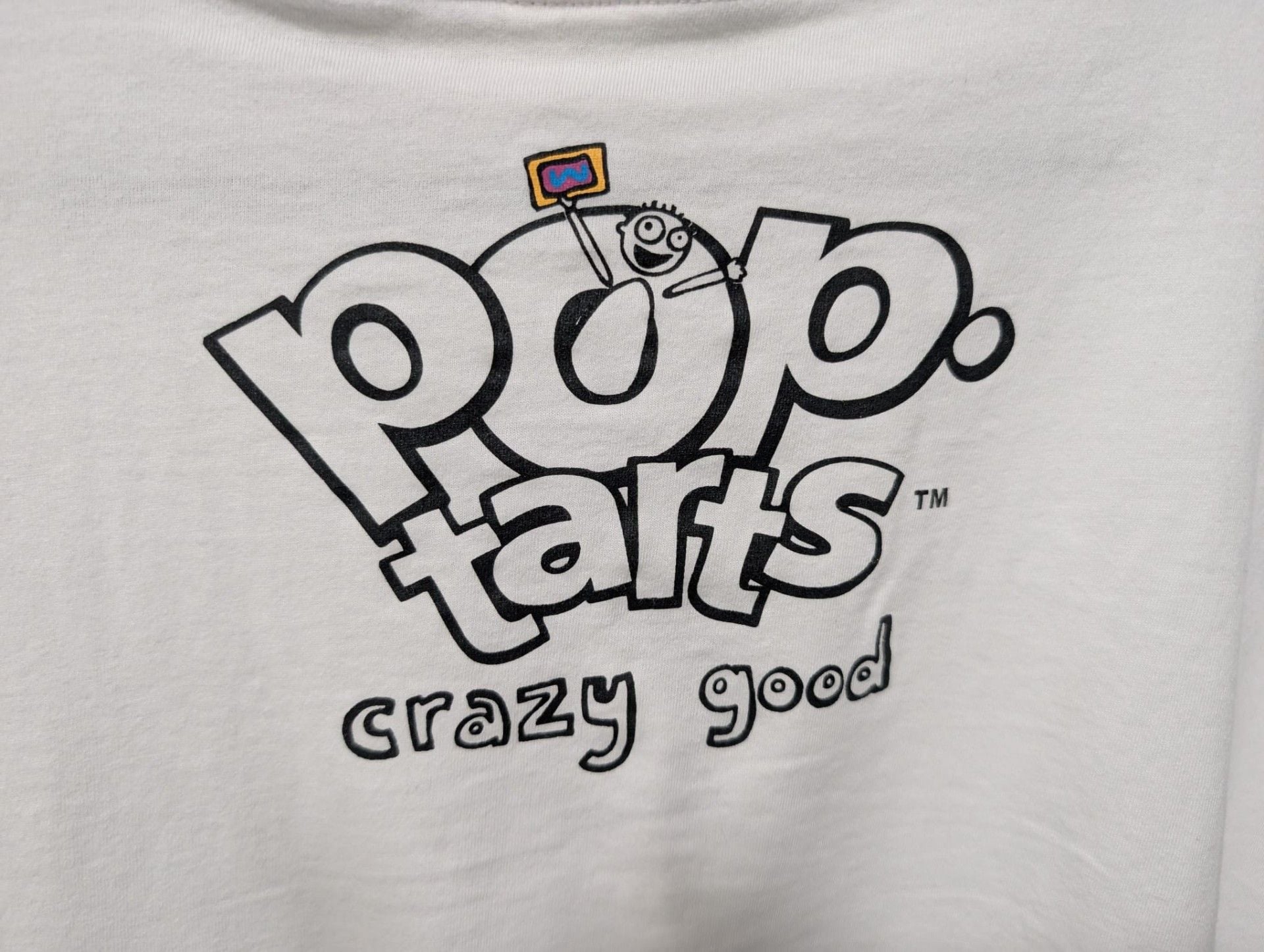 Pop-Tarts Sound Module T-Shirt White Vintage Advertising 1