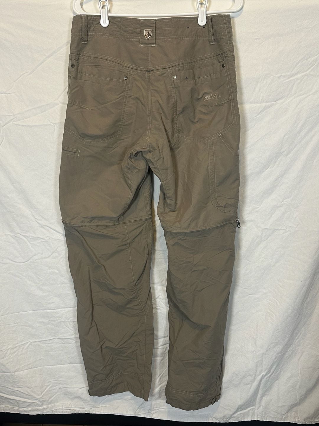 Kuhl Liberator Convertible Stealth Pants Size 32x32 Khaki Outdoor Hiking 3
