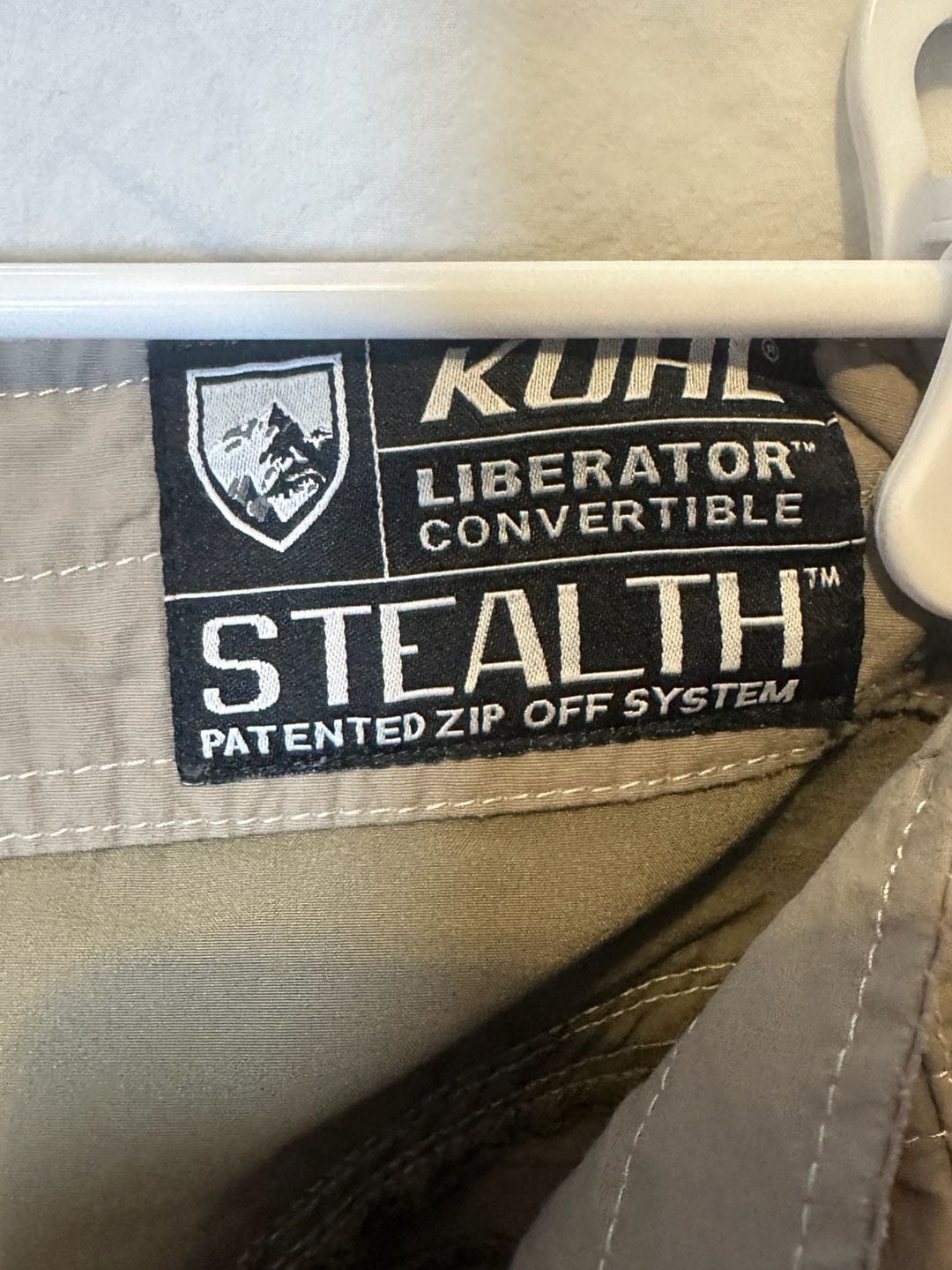 Kuhl Liberator Convertible Stealth Pants Size 32x32 Khaki Outdoor Hiking 6