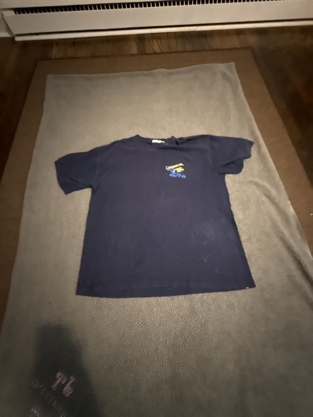 Princess Cruises T-Shirt Blue Caribbean Fish Graphic 2