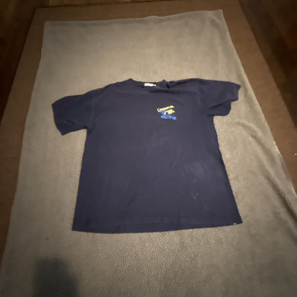 Princess Cruises T-Shirt Blue Caribbean Fish Graphic