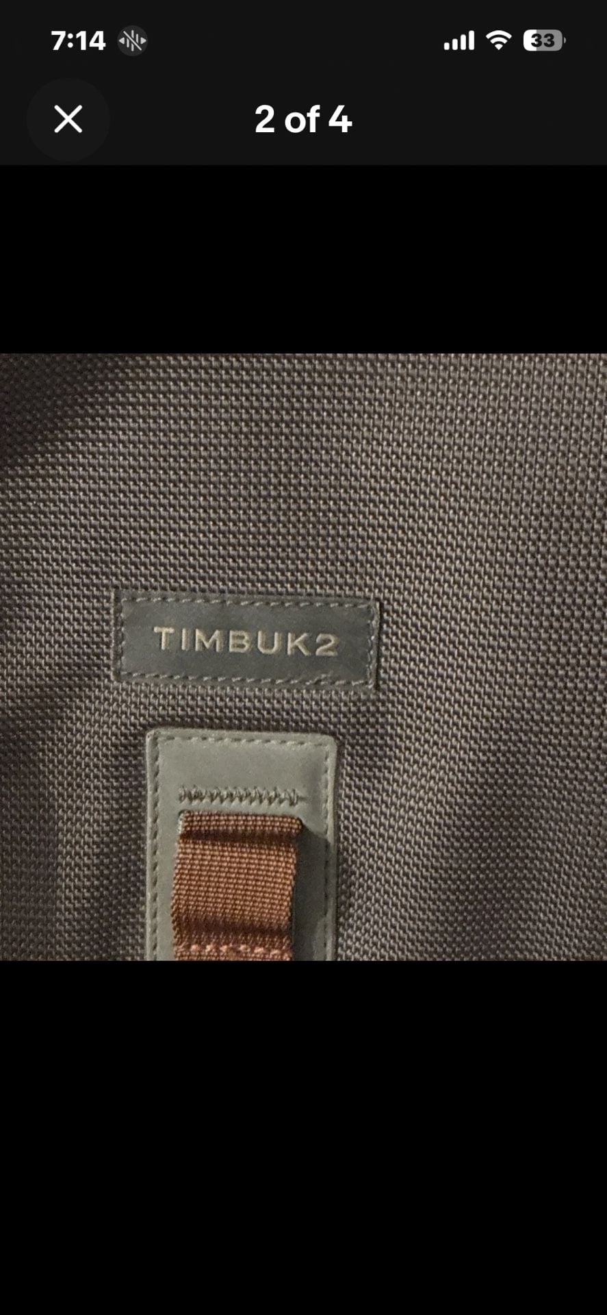 Timbuk2 Command Laptop Messenger Bag Black Brown 3