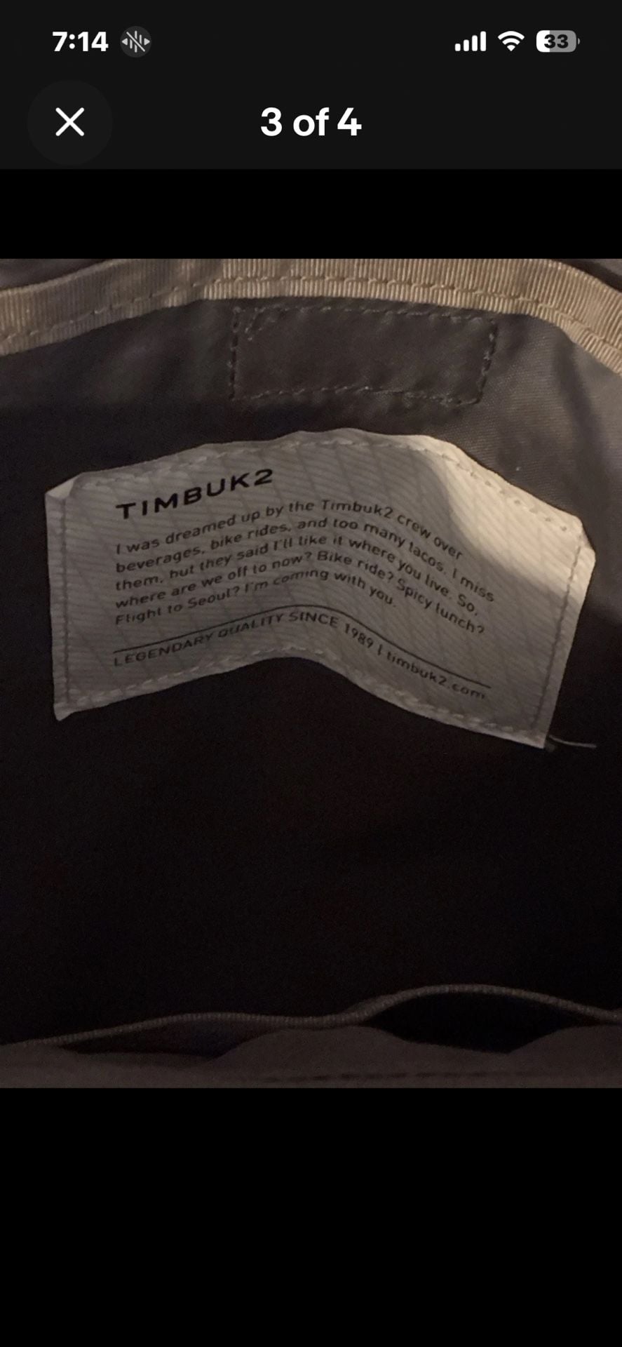 Timbuk2 Command Laptop Messenger Bag Black Brown 4