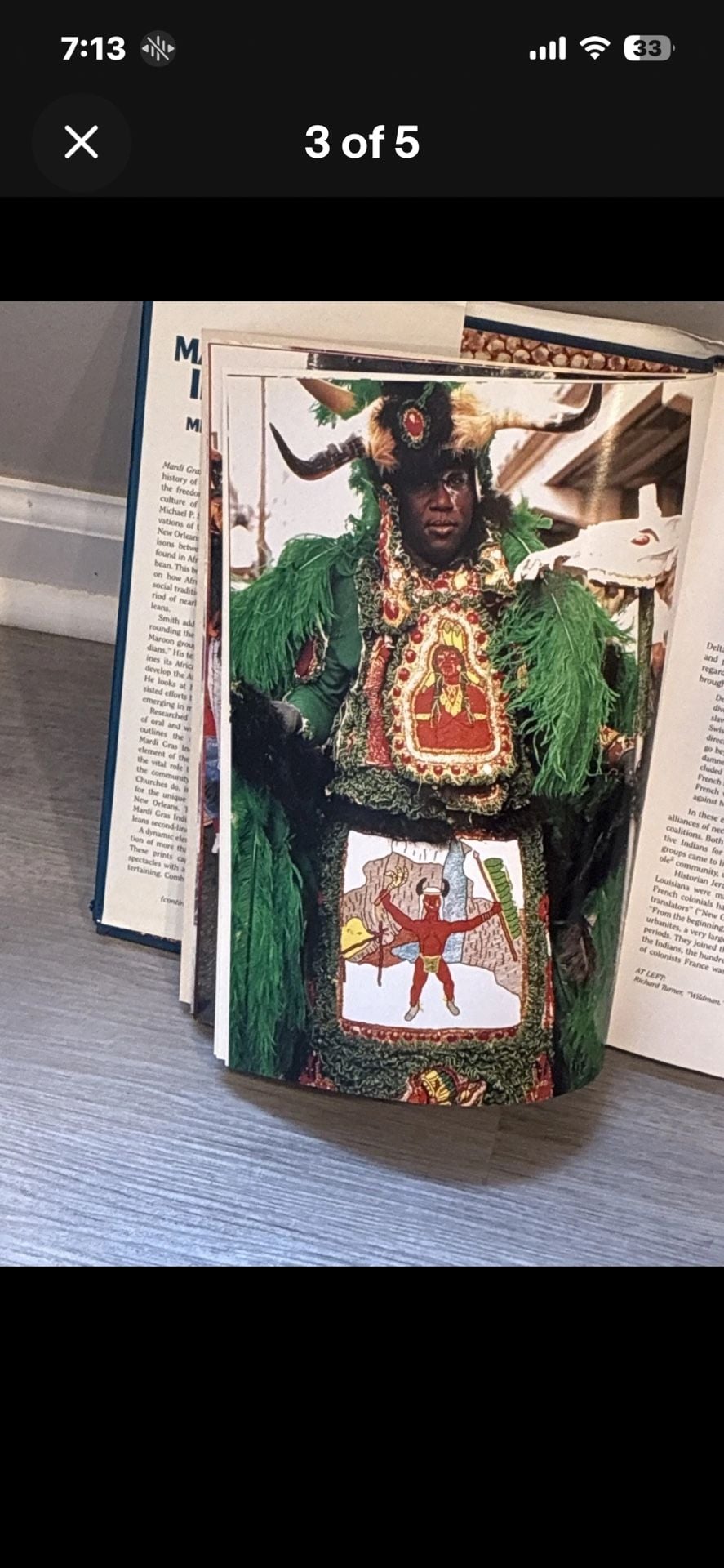 Mardi Gras Indians Book by Michael P. Smith 3