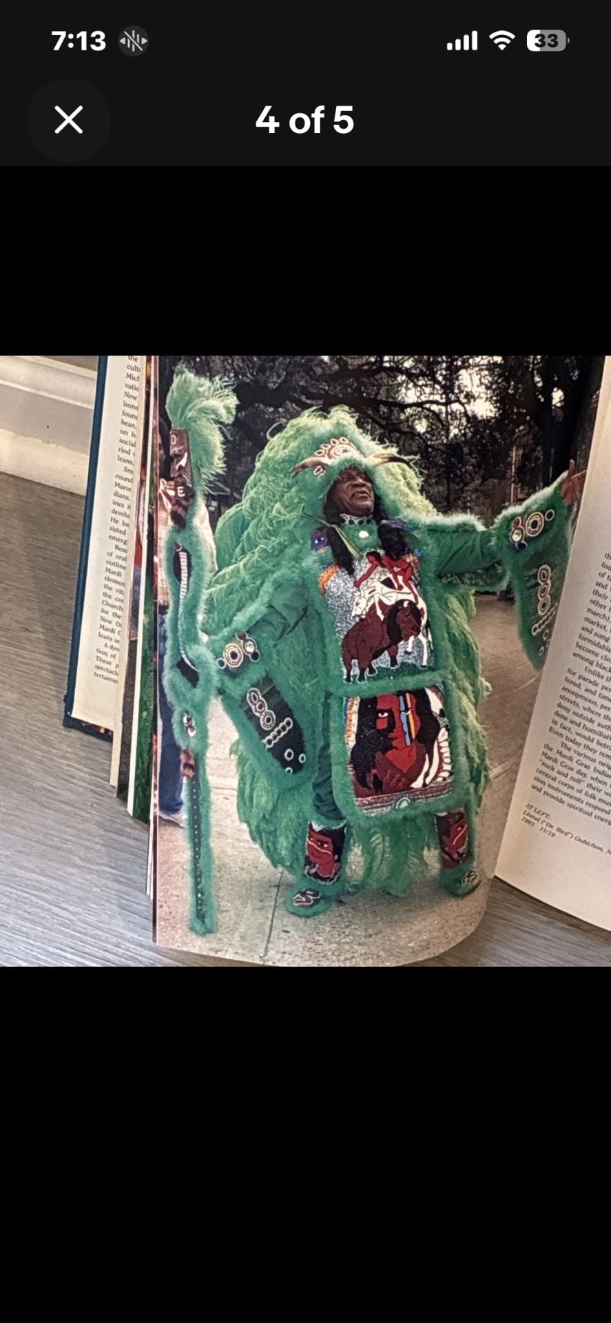 Mardi Gras Indians Book by Michael P. Smith 4