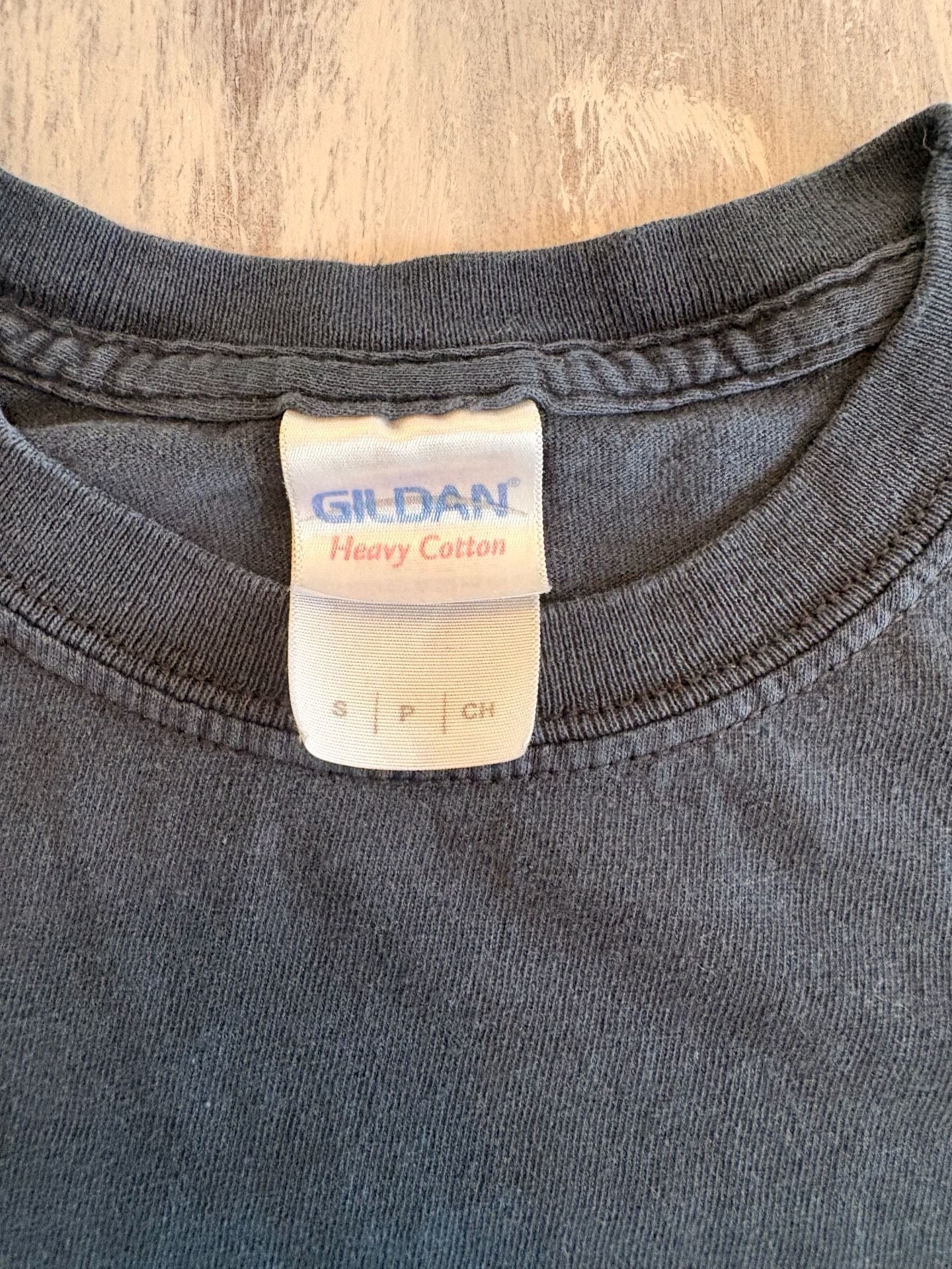 Sun Faded Gildan Yale School of Public Health T-Shirt Black 6