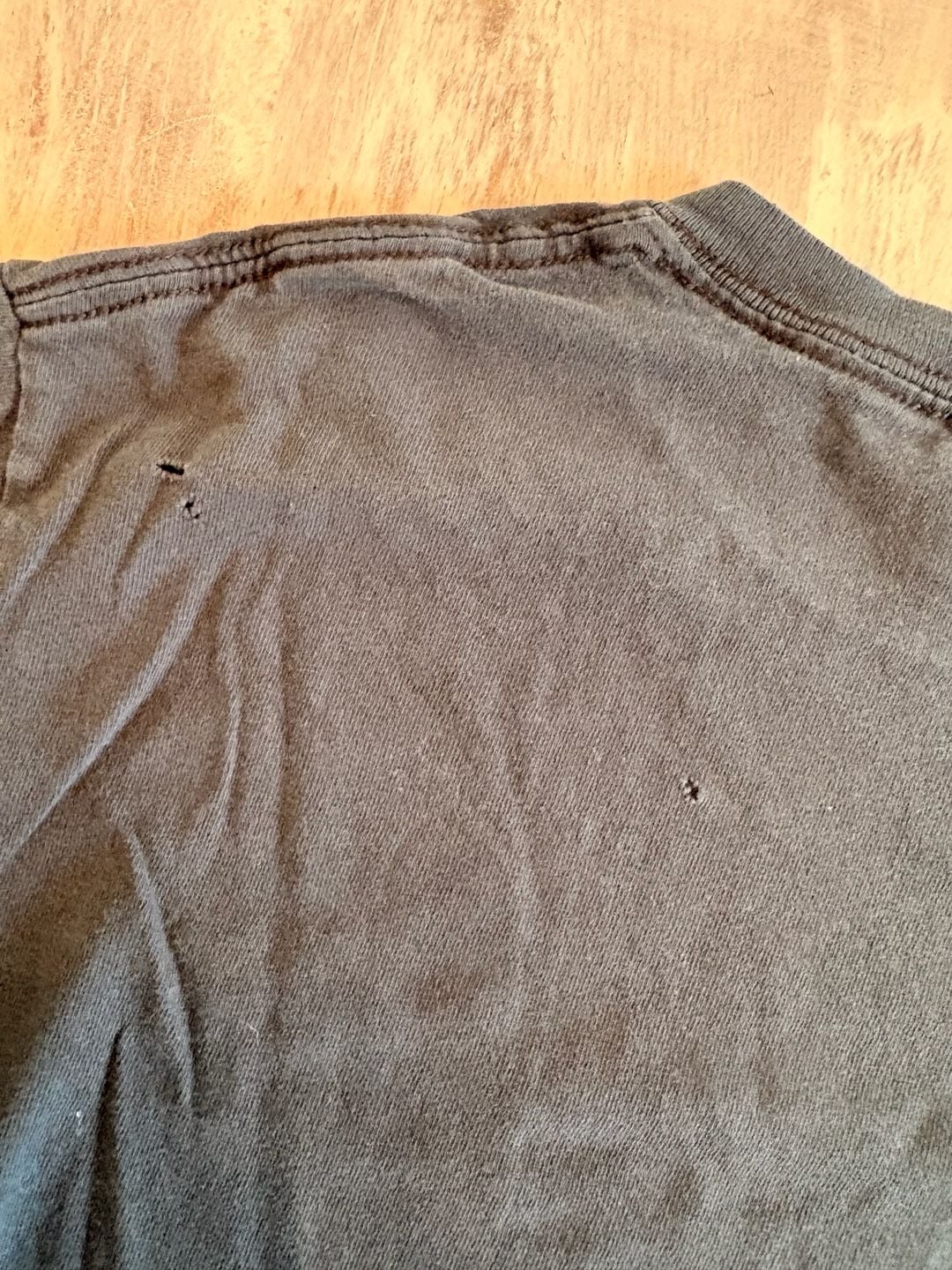 Sun Faded Gildan Yale School of Public Health T-Shirt Black 8