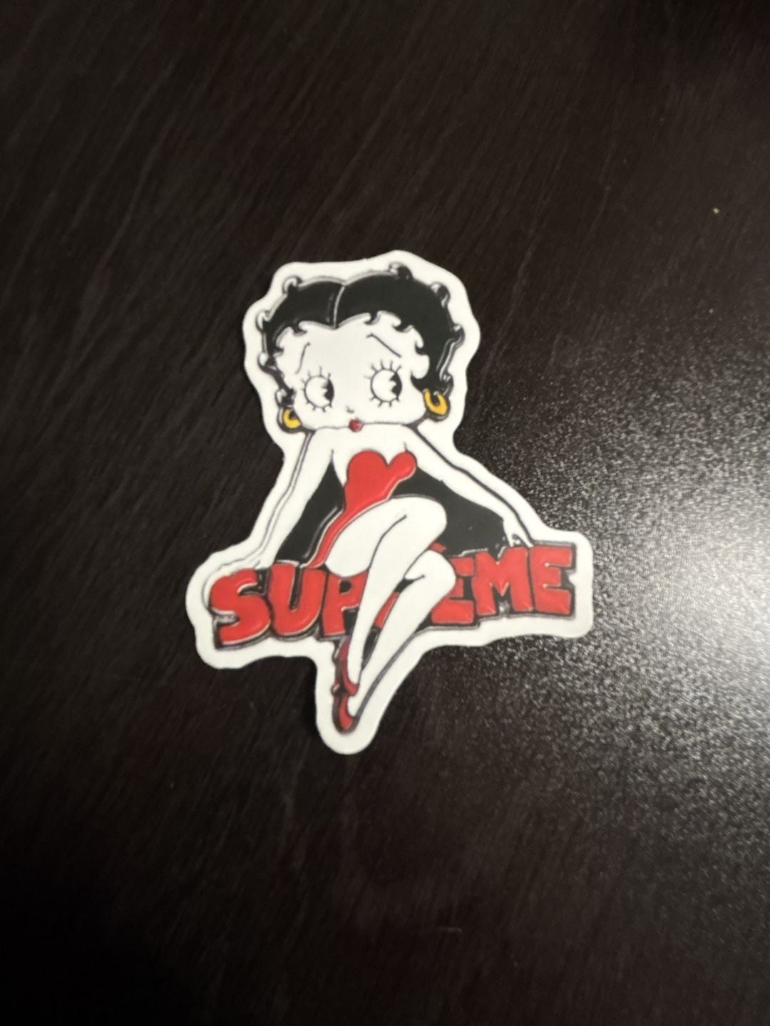 Supreme Betty Boop Sticker SS16 1