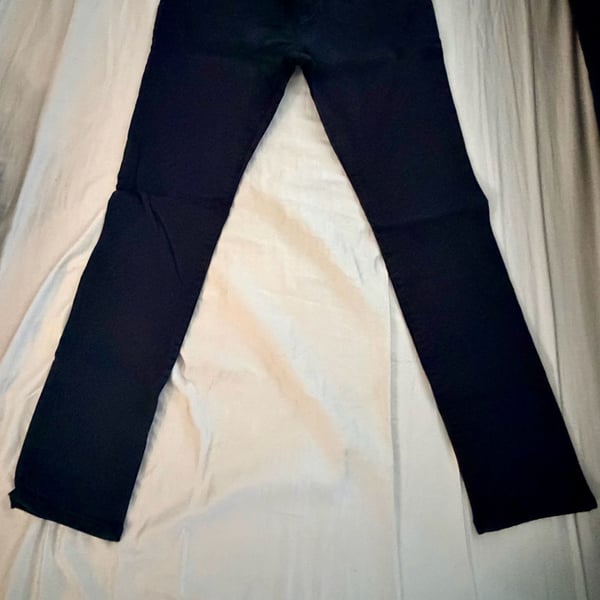 Lauren Jeans Co. Ralph Lauren Petite Black Skinny Jeans Size 8P
