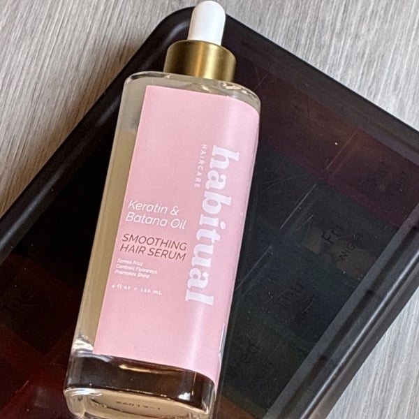Habitual Haircare Keratin & Batana Oil Smoothing Hair Serum 4 fl oz
