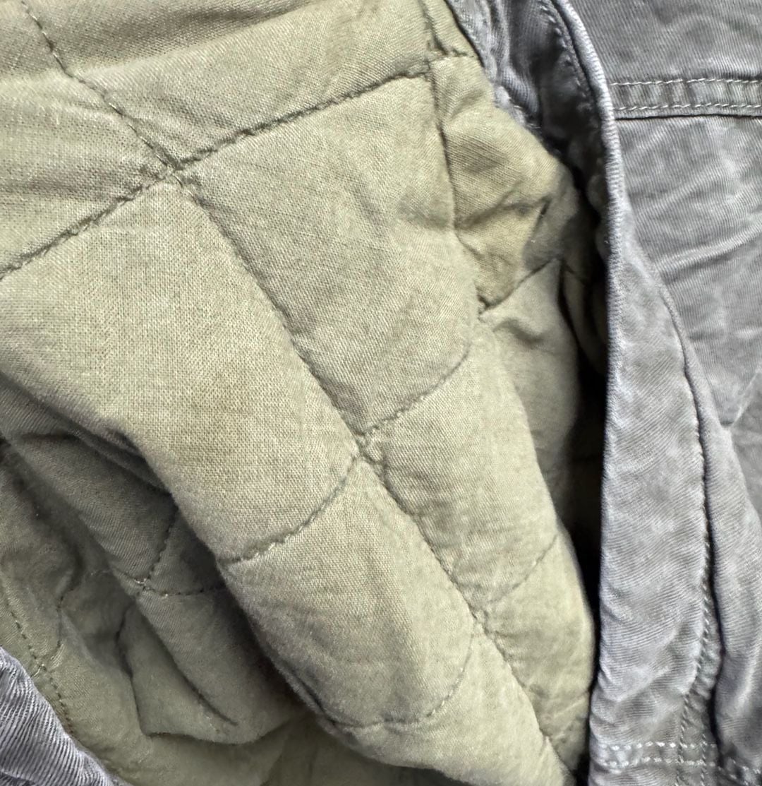 American Eagle Military Parka Hooded Jacket Green XL 7