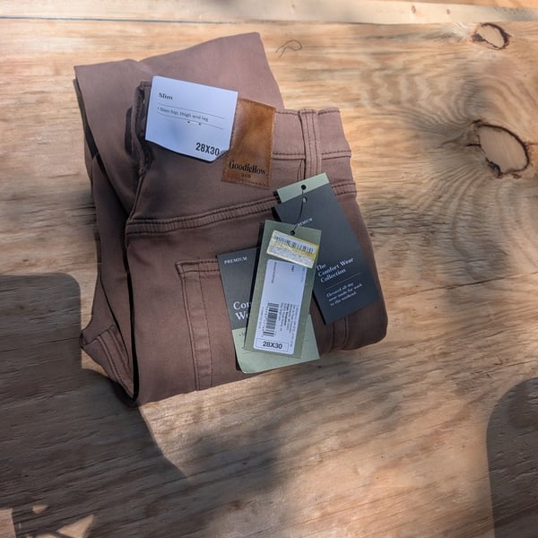 Goodfellow & Co Slim Pants Size 28X30 Khaki Brown