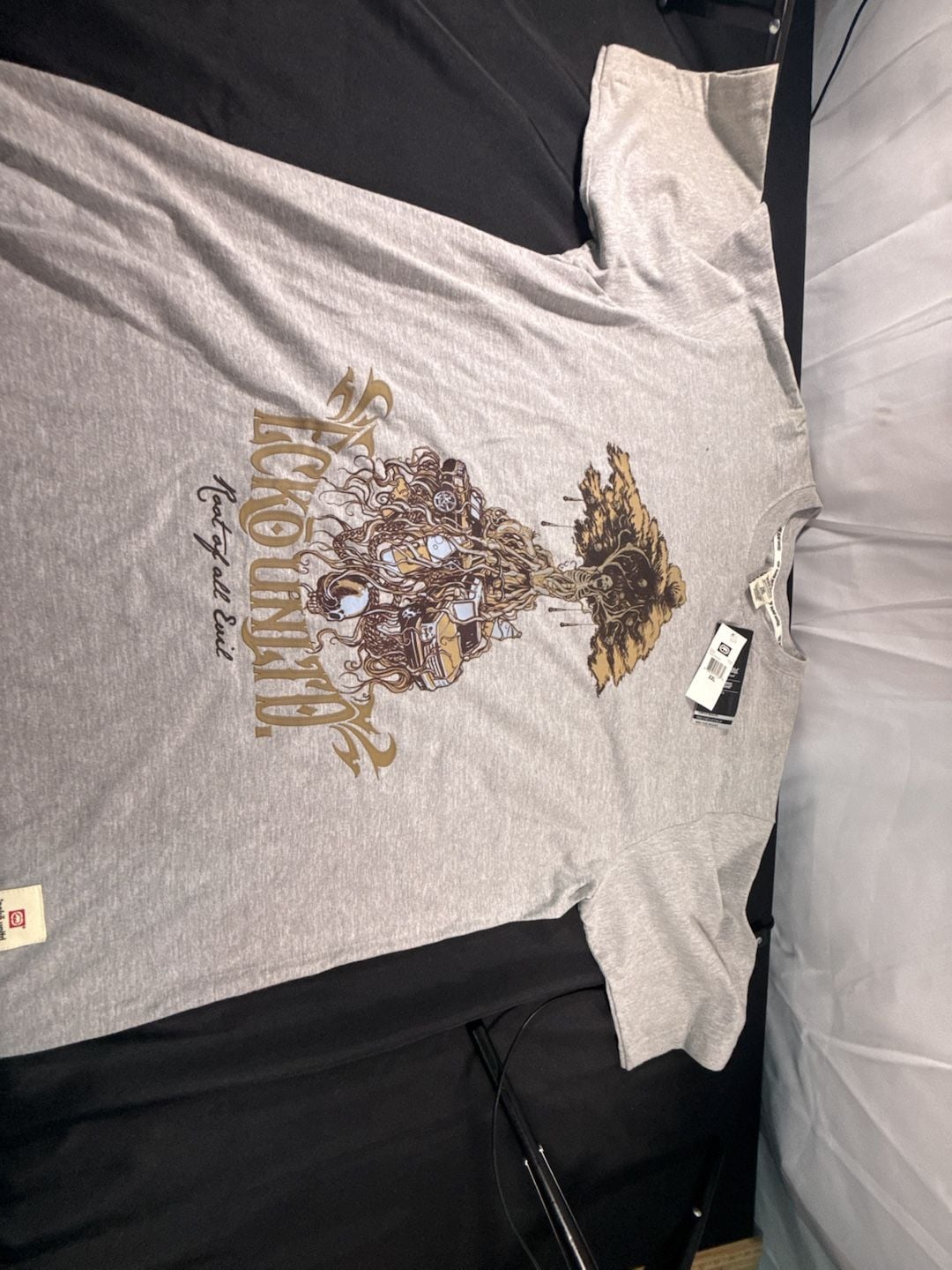 Ecko Unltd The Evil Roots Tee Size 2XL Grey 3