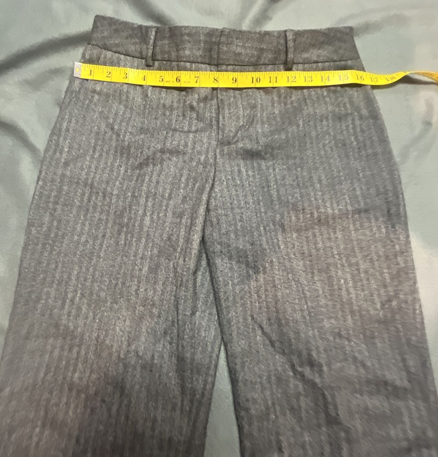 John Ashfield Girl Gray Pinstripe Two Piece Suit Set pants 12 Jacket 14  15