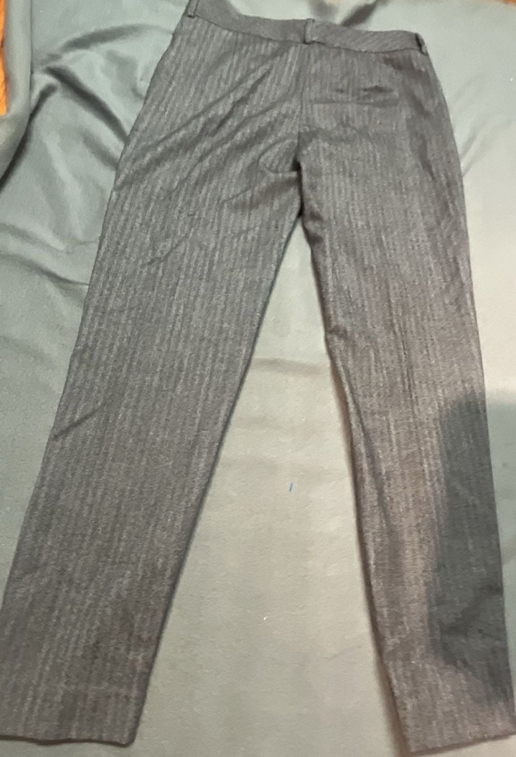 John Ashfield Girl Gray Pinstripe Two Piece Suit Set pants 12 Jacket 14  17