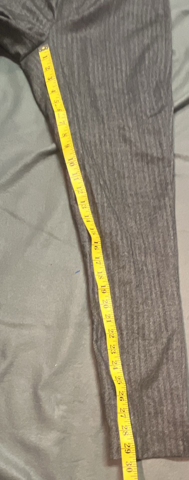 John Ashfield Girl Gray Pinstripe Two Piece Suit Set pants 12 Jacket 14  19