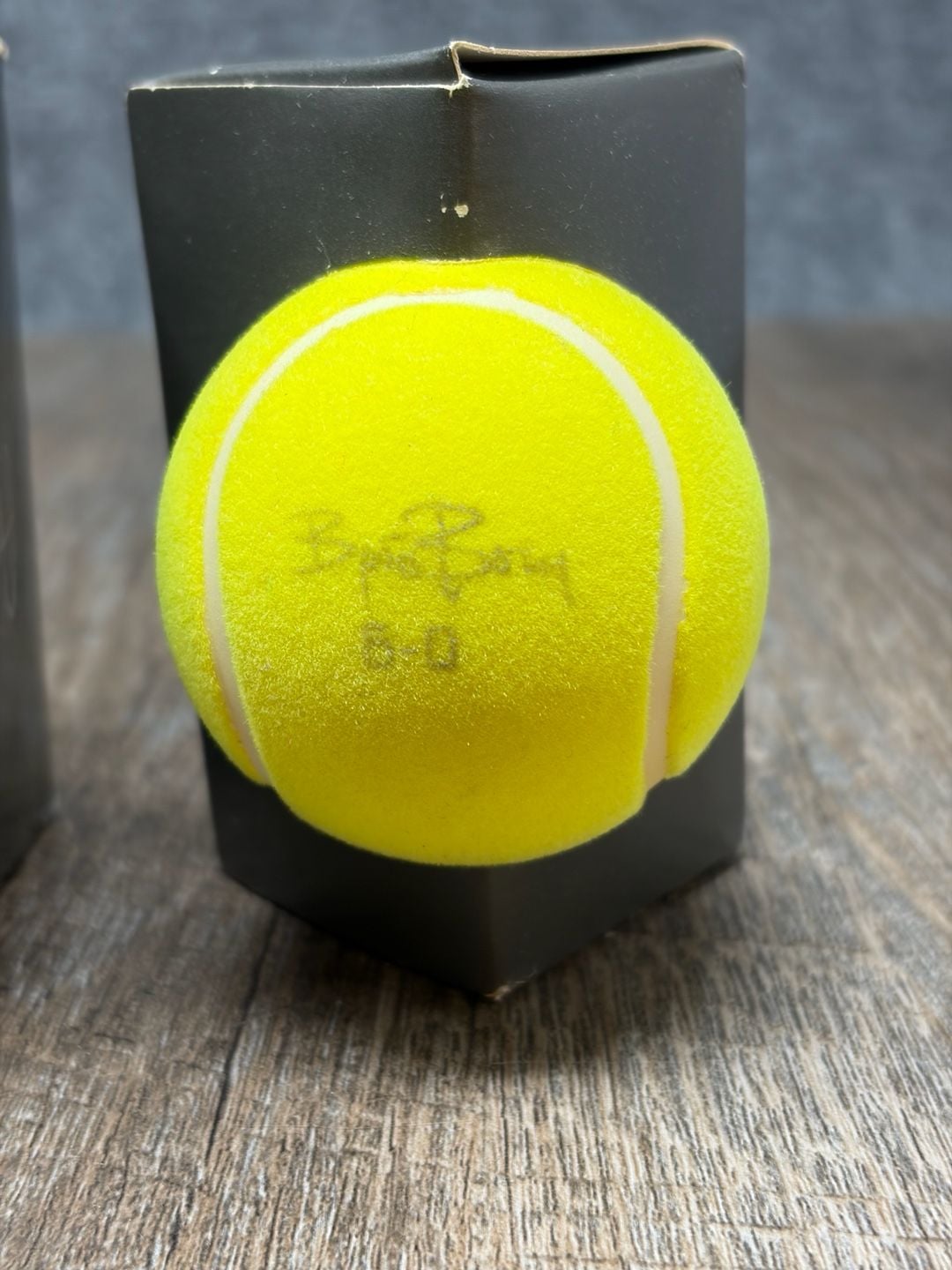 Björn Borg After Shave 1.7 Fl Oz Tennis Ball Packaging Vintage Ball-Bottle. GUC 2