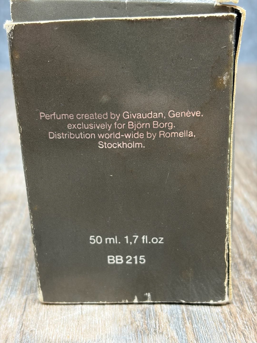 Björn Borg After Shave 1.7 Fl Oz Tennis Ball Packaging Vintage Ball-Bottle. GUC 3