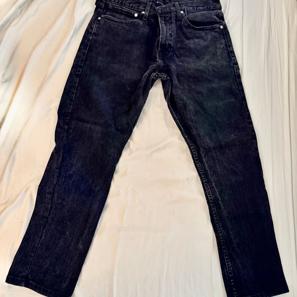 Calvin Klein Jeans CKJ035 Straight Black Denim Size 32x30
