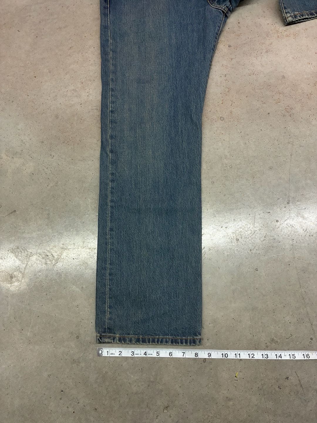 Levi's 501 XX Button Fly Jeans W33 L30 Blue Denim Vintage 9