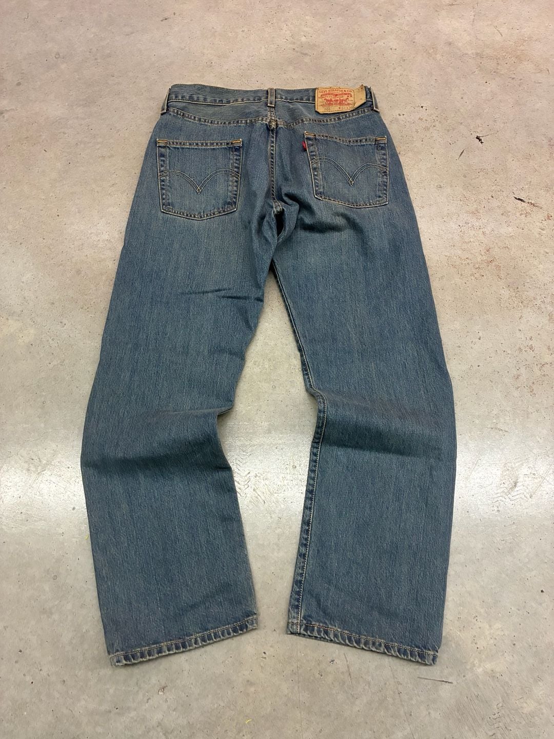 Levi's 501 XX Button Fly Jeans W33 L30 Blue Denim Vintage 10