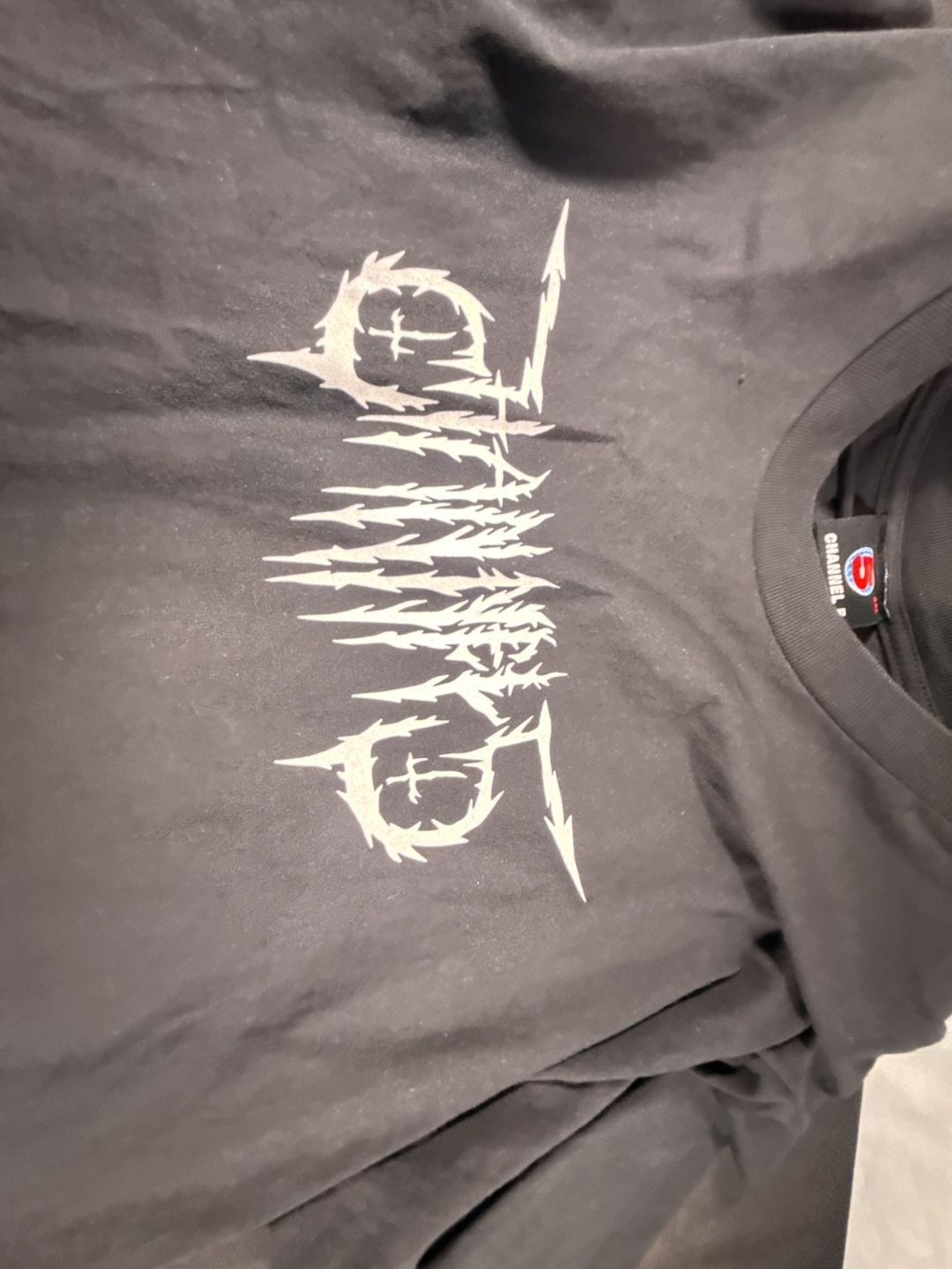 Channel 5 T-Shirt Size XXL Black Graphic Tee 3