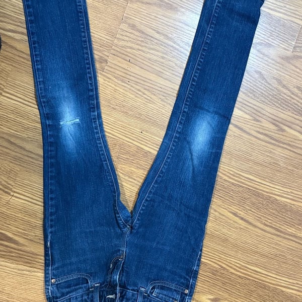 Old Navy Skinny Jeans Size 10 Blue Denim Mid Rise Stretch