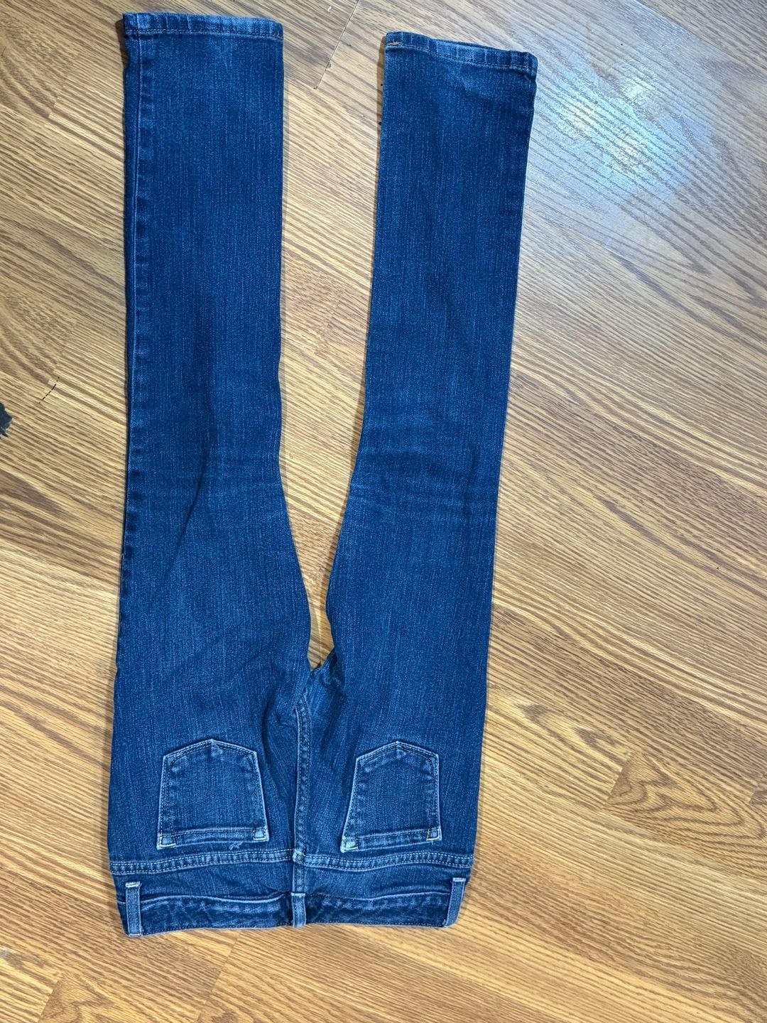 Old Navy Skinny Jeans Size 10 Blue Denim Mid Rise Stretch 4